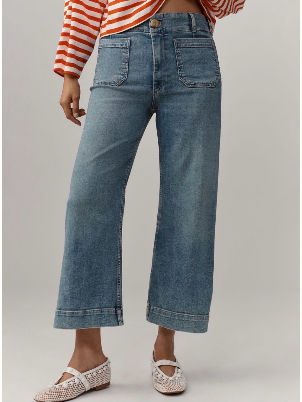 NWT Maeve Colette cropped jeans - Picture 2 of 8
